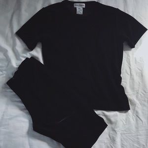 Two piece vintage velvet set